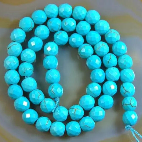 Blue Howlite Beads-ToShay.org