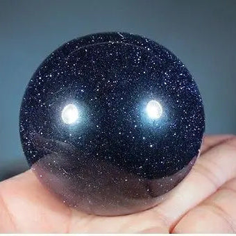 Blue Goldstone Ball-ToShay.org