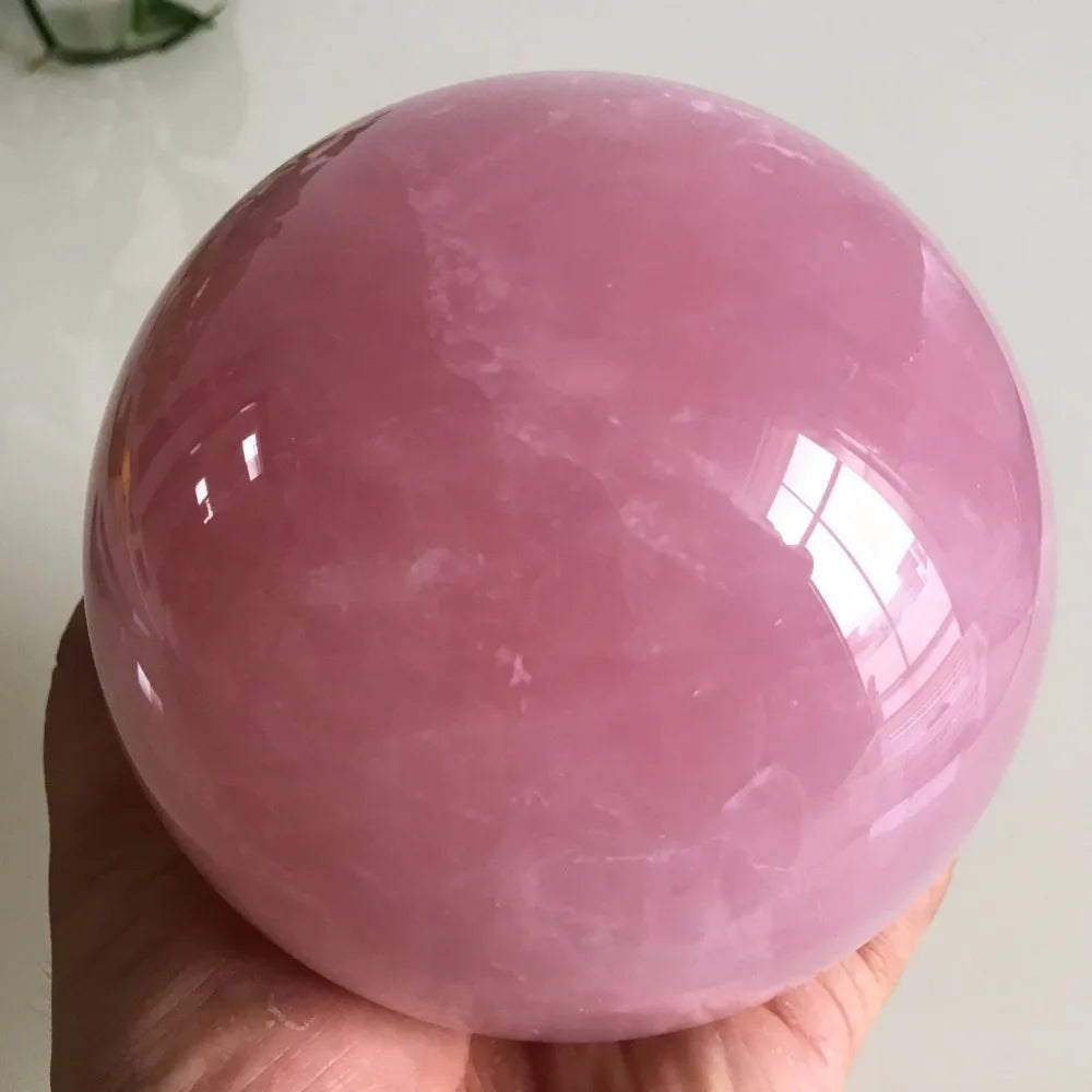 Pink Rose Quartz Ball-ToShay.org
