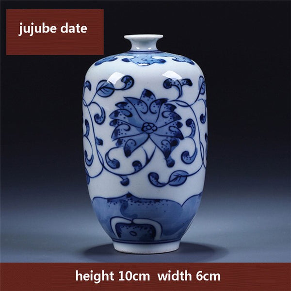 Blue and White Jingdezhen Vases-ToShay.org