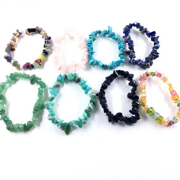Mixed Crystal Bead Bracelet-ToShay.org
