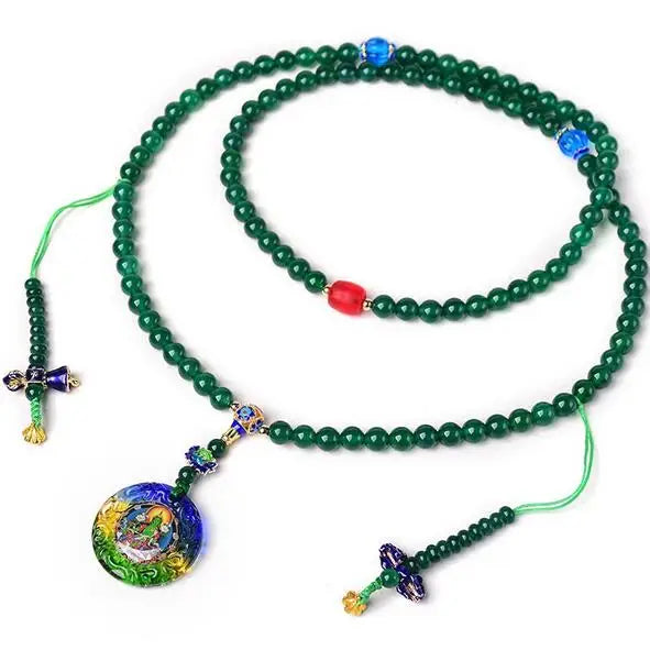 Green Tara Prayer Beads-ToShay.org