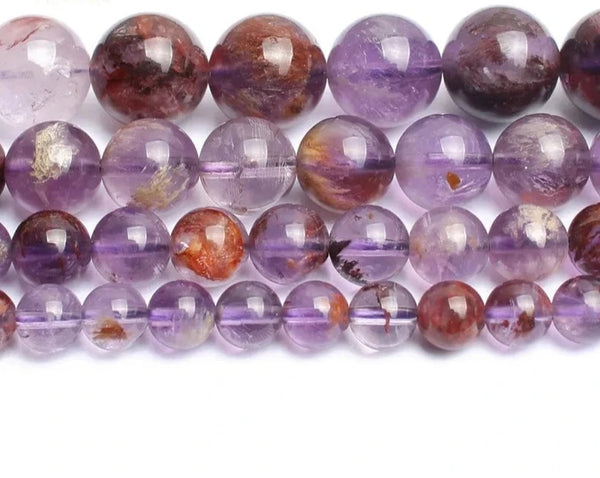 Purple Ghost Quartz Beads-ToShay.org