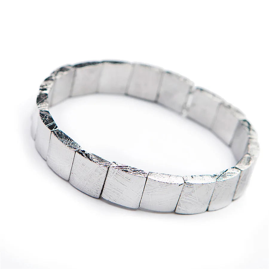 Silver Meteorite Bracelet-ToShay.org
