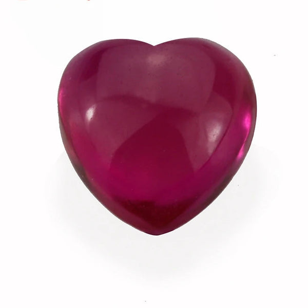 Red Ruby Corundum Heart-ToShay.org