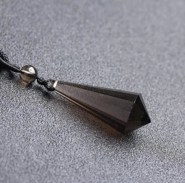 Smoky Quartz Star Pendant-ToShay.org