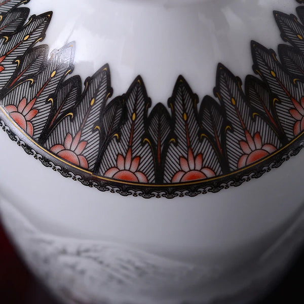 Snow Flower Porcelain Vase-ToShay.org