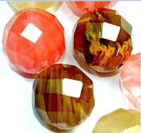 Red Watermelon Tourmaline Beads-ToShay.org