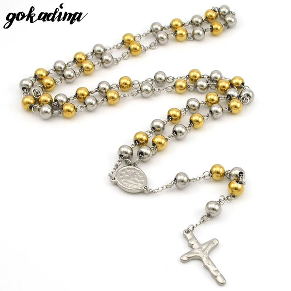 Stainless Steel Rosary-ToShay.org