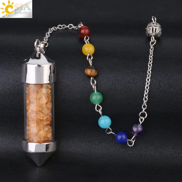 Mixed Crystal Pendulums-ToShay.org