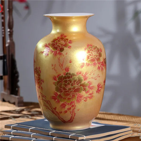 Jingdezhen Porcelain Flower Vase-ToShay.org