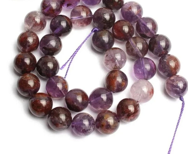 Purple Ghost Quartz Beads-ToShay.org