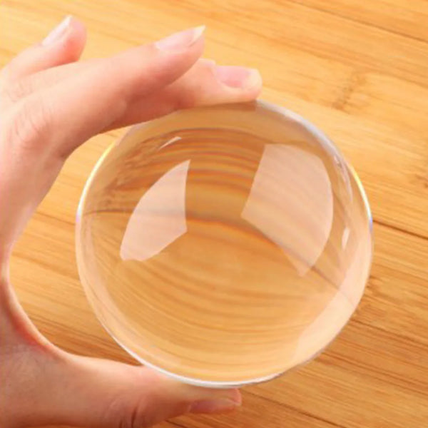 Clear Crystal Half Ball-ToShay.org