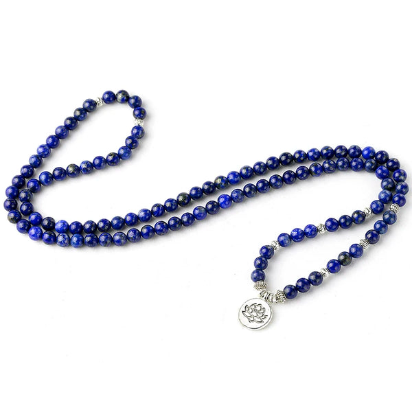 Blue Lapis Lazuli Mala Beads-ToShay.org