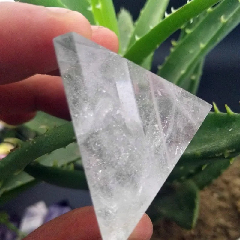 Clear Quartz Crystal Pyramid-ToShay.org