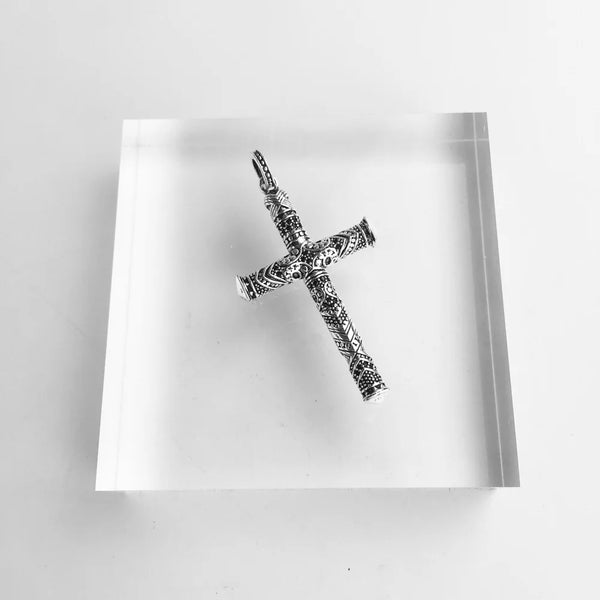 Silver Cross Pendant-ToShay.org