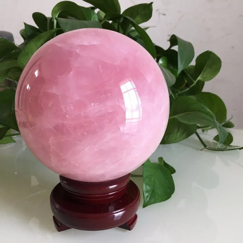 Pink Rose Quartz Ball-ToShay.org