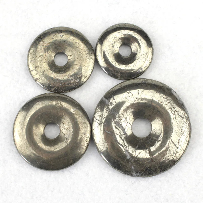 Silver Pyrite Peace Buckle-ToShay.org