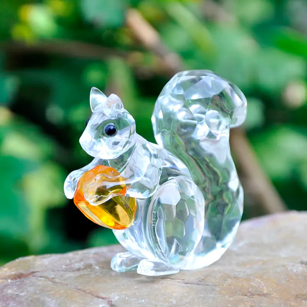 Clear Crystal Squirrel-ToShay.org