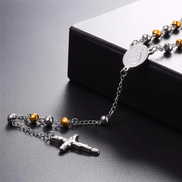 Black Copper Rosary Beads-ToShay.org