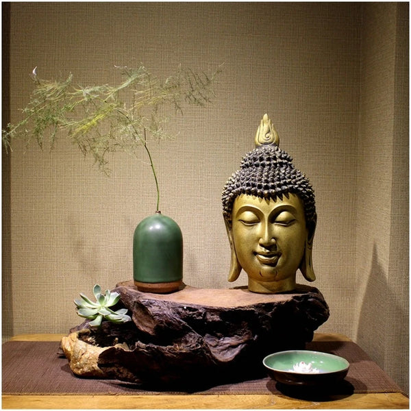 Buddha Head Statue-ToShay.org