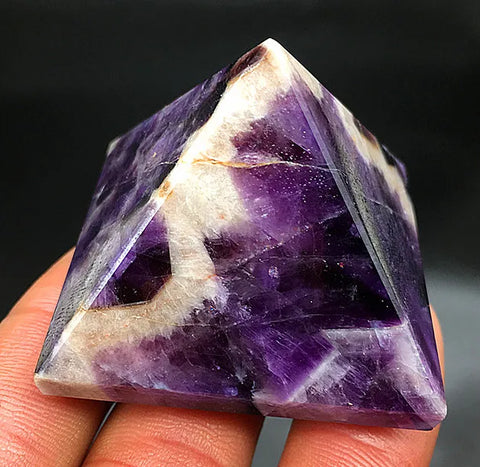 Purple Dream Amethyst Pyramid-ToShay.org
