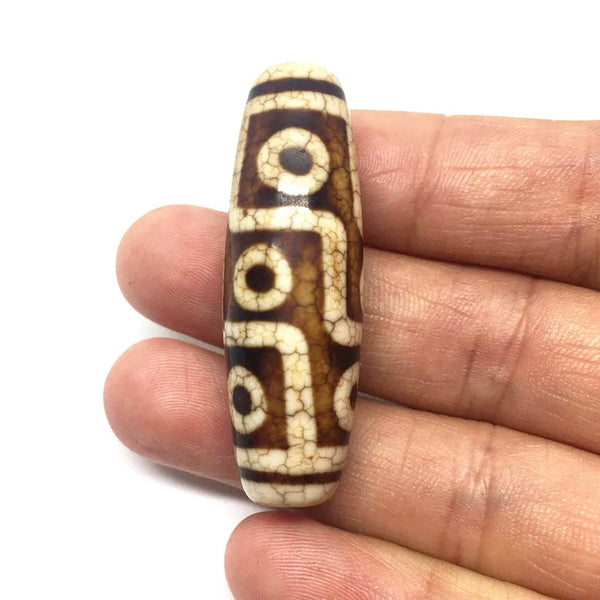 Tibetan Agate Eyes Dzi Beads-ToShay.org