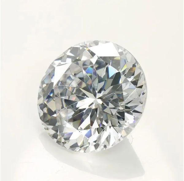 Clear Faceted Cubic Zircon-ToShay.org