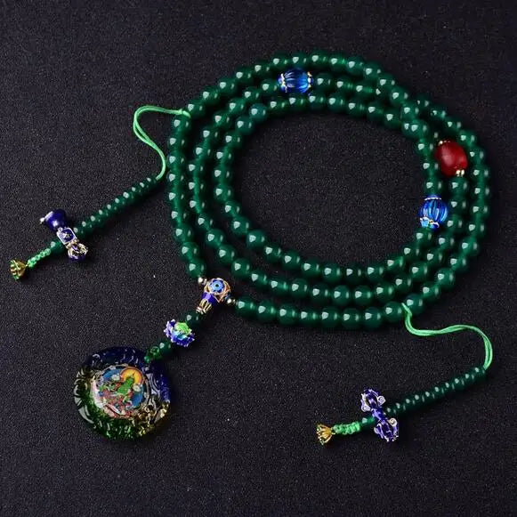Green Tara Prayer Beads-ToShay.org