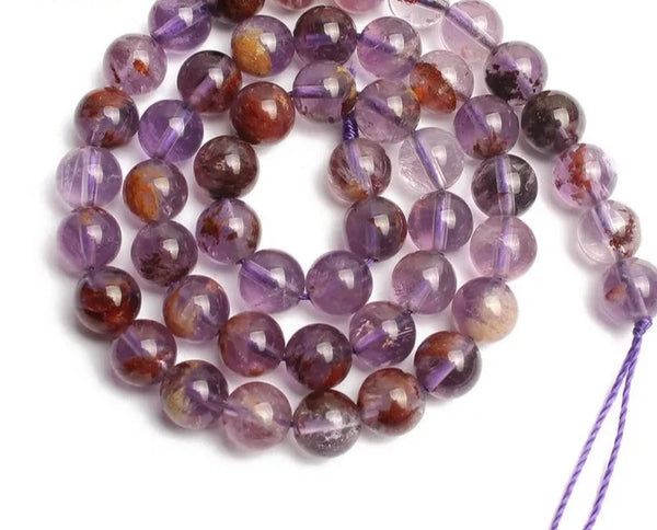 Purple Ghost Quartz Beads-ToShay.org