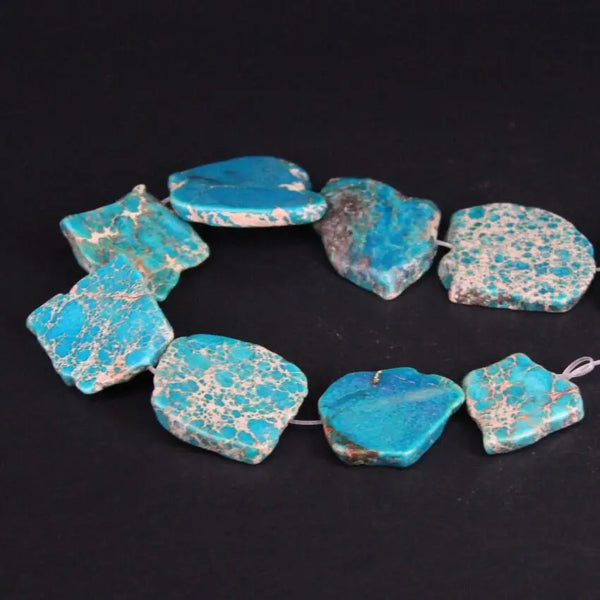 Blue Sea Sediment Beads-ToShay.org
