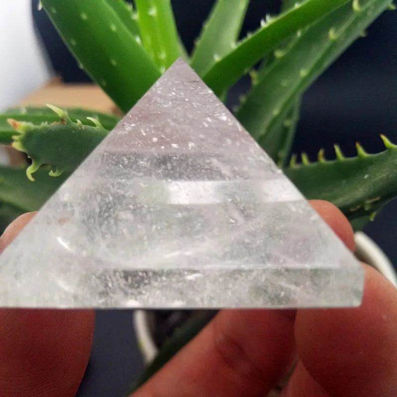 Clear Quartz Crystal Pyramid-ToShay.org