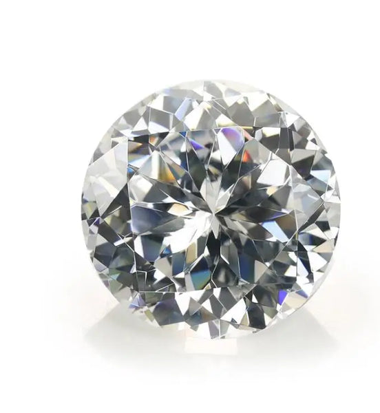 Clear Faceted Cubic Zircon-ToShay.org