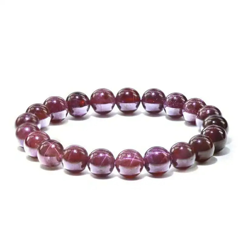 Red Star Light Garnet Bracelet-ToShay.org
