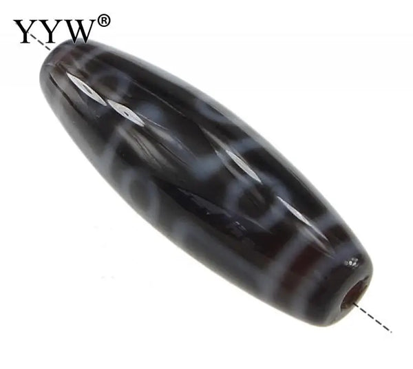 Tibetan Agate Eyes Dzi Beads-ToShay.org