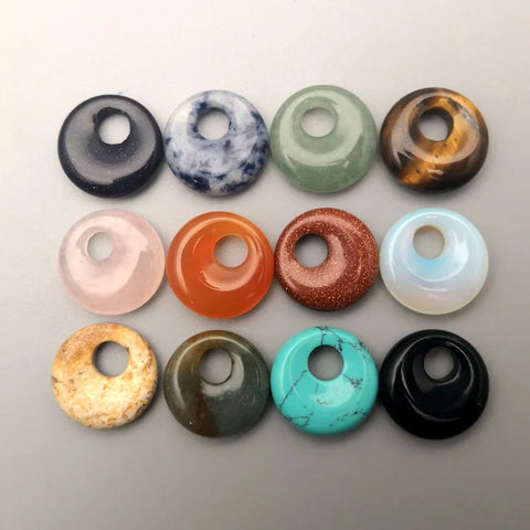 Mixed Crystal Donut Beads-ToShay.org