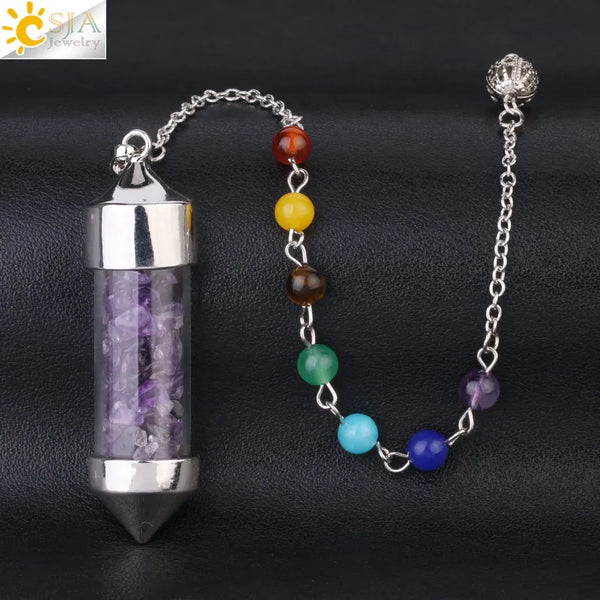 Mixed Crystal Pendulums-ToShay.org