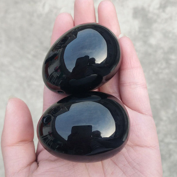 Black Obsidian Egg-ToShay.org