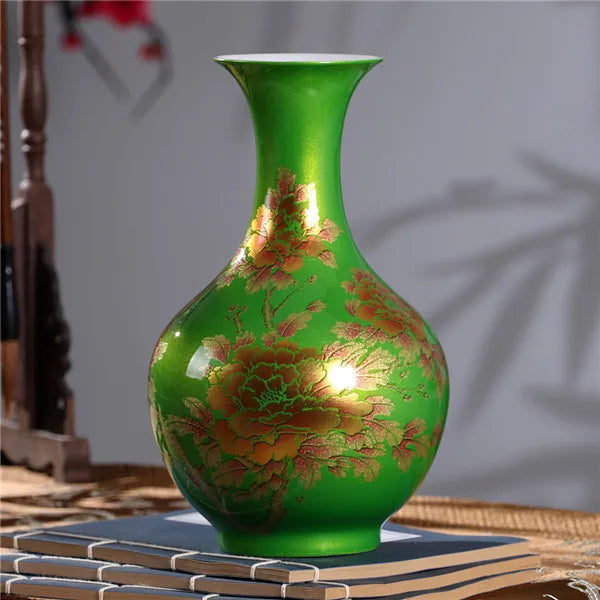 Jingdezhen Porcelain Flower Vase-ToShay.org