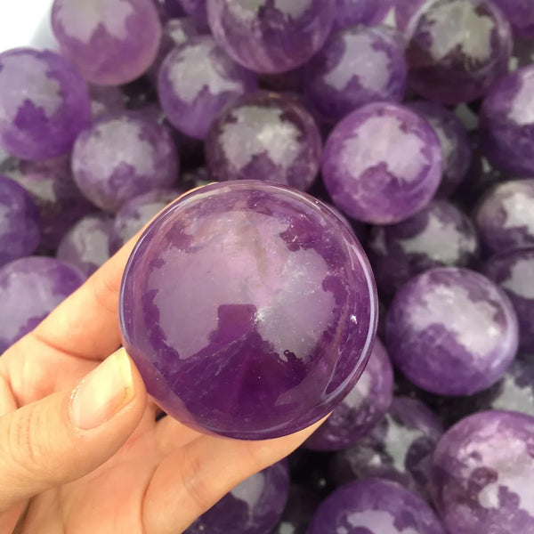 Purple Amethyst Crystal Ball-ToShay.org