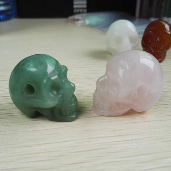 Mixed Crystal Skull Beads-ToShay.org