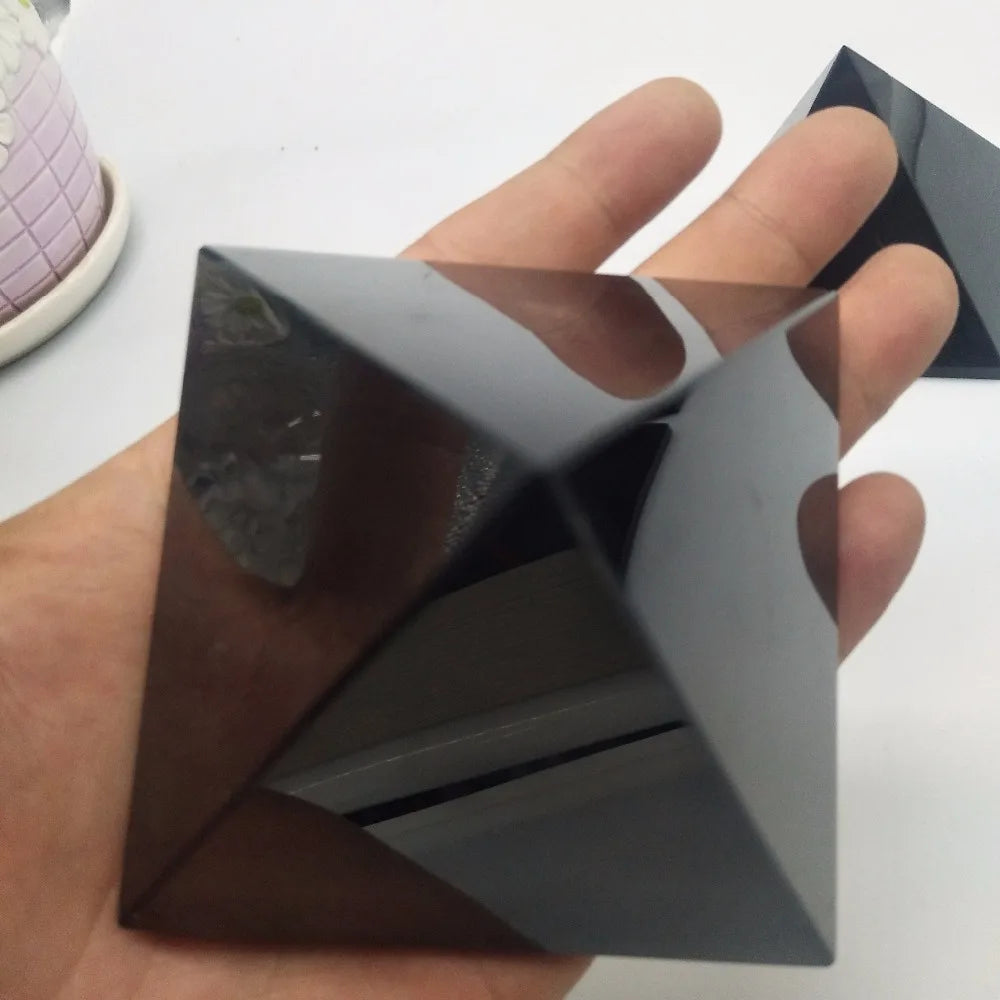 Black Obsidian Pyramid-ToShay.org