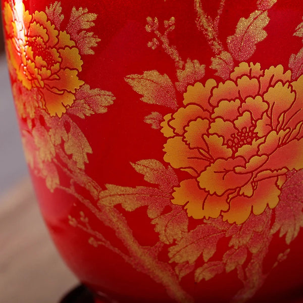 Jingdezhen Porcelain Flower Vase-ToShay.org