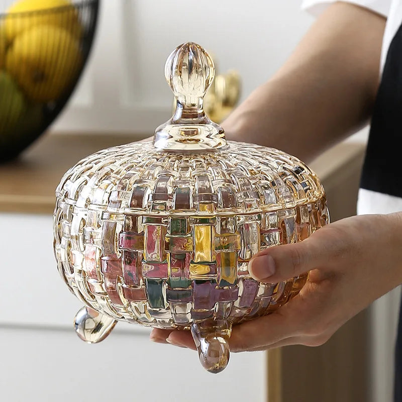 Glass Candy Jar-ToShay.org