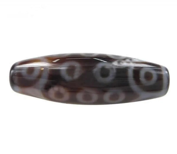 Tibetan Eyes Agate Dzi Beads-ToShay.org