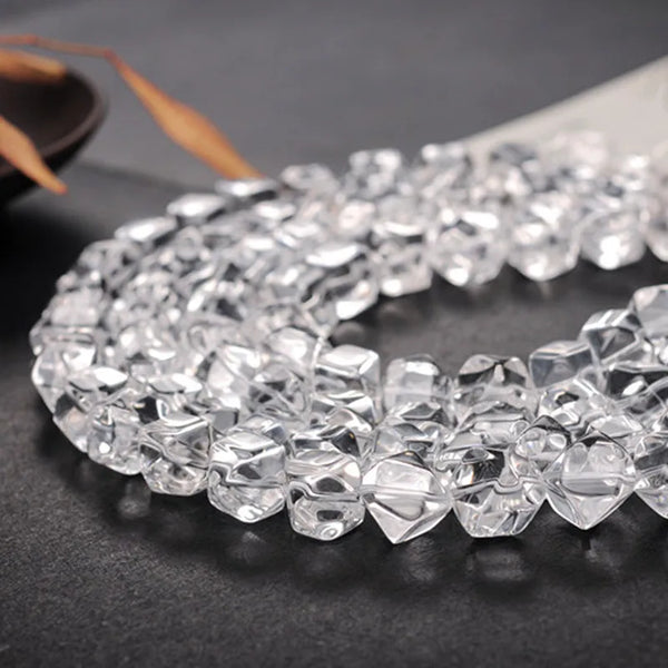 Clear Rock Quartz Beads-ToShay.org