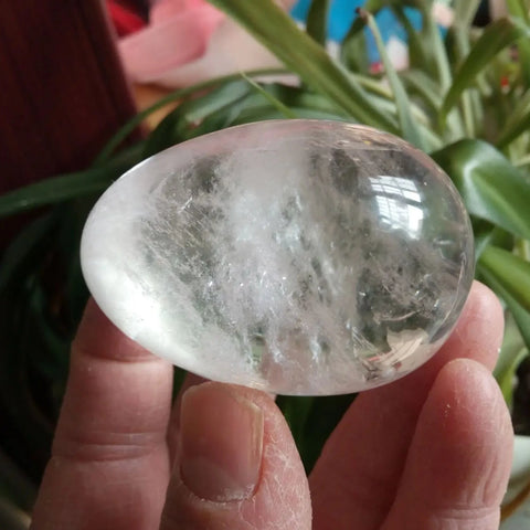 Clear Quartz Crystal Egg-ToShay.org