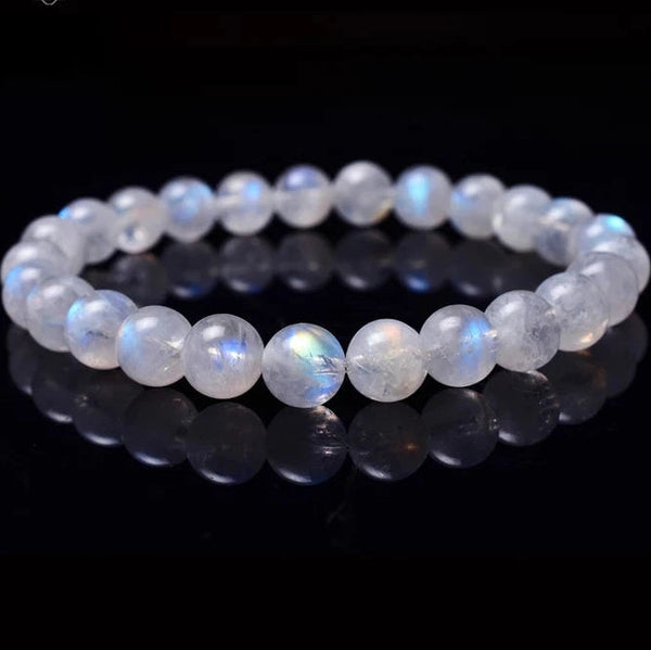 Blue Light Moonstone Bracelet-ToShay.org