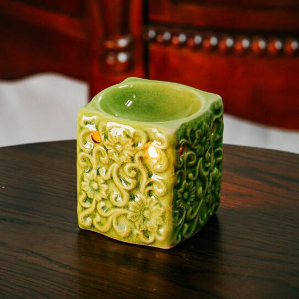 Flower Ceramic Essential Oil Burner-ToShay.org