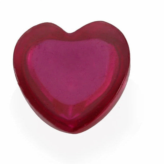 Red Ruby Corundum Heart-ToShay.org
